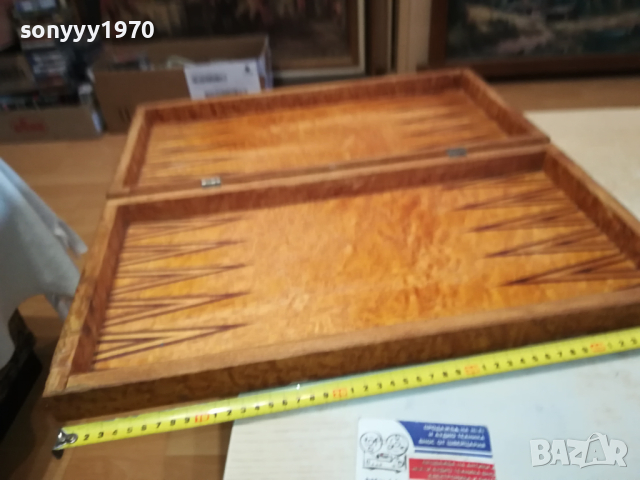 КУТИЯ ШАХ ТАБЛА-ФУРНИР 2403241039LNWC, снимка 4 - Антикварни и старинни предмети - 44920785