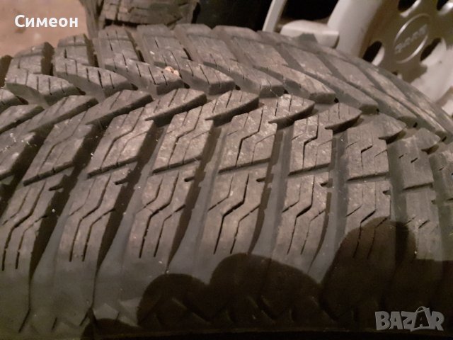 Зимни гуми Maloya Davos 185/65 R15 с джанти от Saab, снимка 2 - Гуми и джанти - 39509479