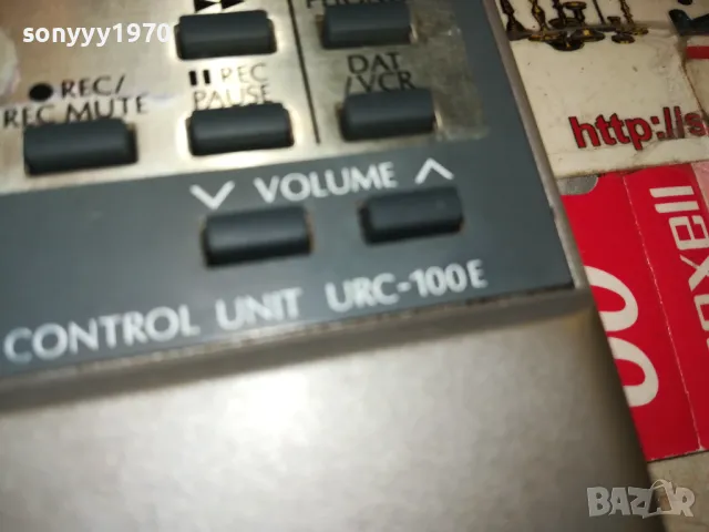 заявено!@! DENON URC-100E ORIGINAL AUDIO REMOTE CONTROL-ВНОС SWISS 0405251932, снимка 6 - Ресийвъри, усилватели, смесителни пултове - 50154979