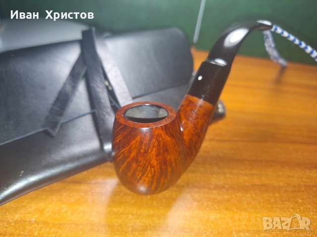 Лула DUNHILL AMBER ROOT-Made in England 01-Прекрасна лула от най-висок клас!!!, снимка 1 - Лули - 43597851