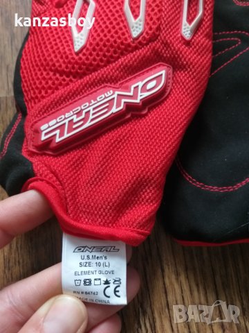 O'Neal Racing O'Neal Element Gloves - мъжки мото ръкавици  КАТО НОВИ10/Л, снимка 5 - Ръкавици - 43733405