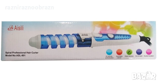 Иновативна маша за перфектни къдрици Aisili, снимка 6 - Маши за коса - 50578863
