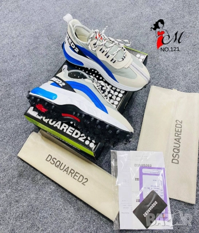 мъжки маратонки dsquared2 , снимка 3 - Маратонки - 51454949