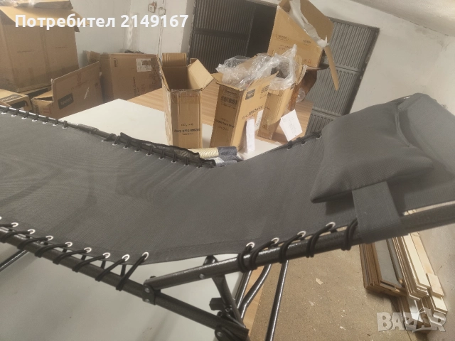 Шезлонг нов 