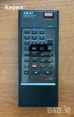 Видео плеер AKAI VS-23EDI, снимка 6 - Плейъри, домашно кино, прожектори - 53061149