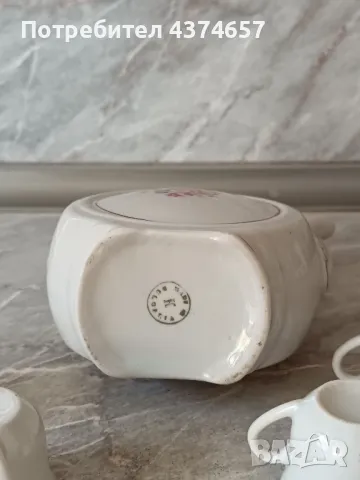 Ретро  порцеланов сервиз за ракия , снимка 3 - Колекции - 49087548