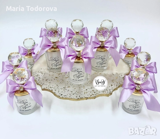 Луксозна свещ подарък за гостите, снимка 2 - Други - 40527735