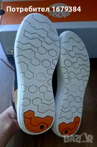 Зимни кожени боти Timberland, снимка 4 - Детски боти и ботуши - 50403252