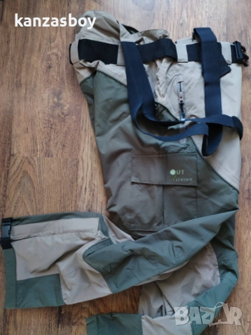 out living - мъжки ловен панталон КАТО НОВ Л