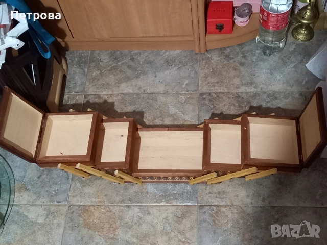 Дървена кутия , снимка 4 - Декорация за дома - 52596847