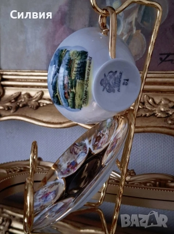 Колекционерски комплект (чаша с чинийка), снимка 6 - Чаши - 53475245