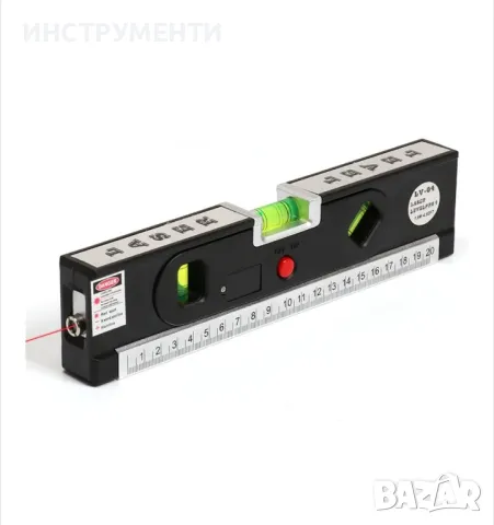 Лазерен нивелир с ролетка PR04