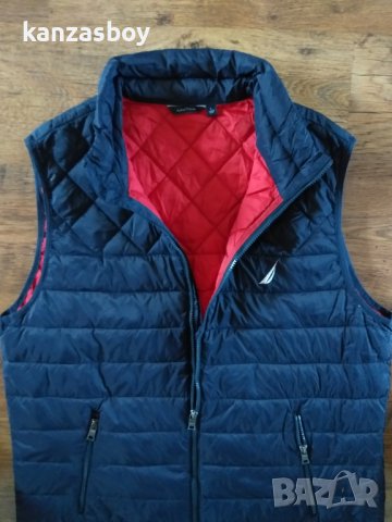  nautica LIGHTWEIGHT TEMPASPHERE QUILTED VEST - страхотен мъжки елек КАТО НОВ, снимка 9 - Други - 39676395