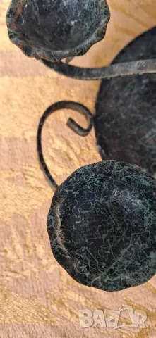 Стар свещник , снимка 8 - Антикварни и старинни предмети - 48601728