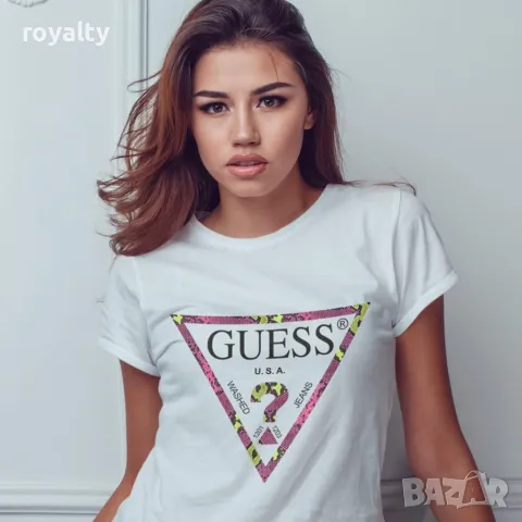 Guess дамски тениски Различни дизайни , снимка 16 - Тениски - 49658182