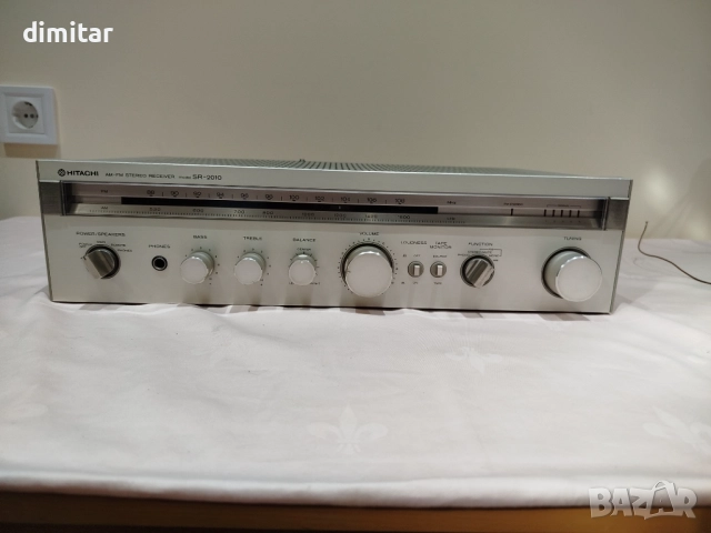 Стерео приемник тунер HITACHI AM/FM -SR -2010 , снимка 9 - Ресийвъри, усилватели, смесителни пултове - 52549474