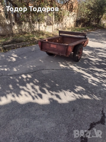 Оригинално ремарке за пловдивски мотоблок акме или руджерини или фреза., снимка 6 - Селскостопанска техника - 53497043