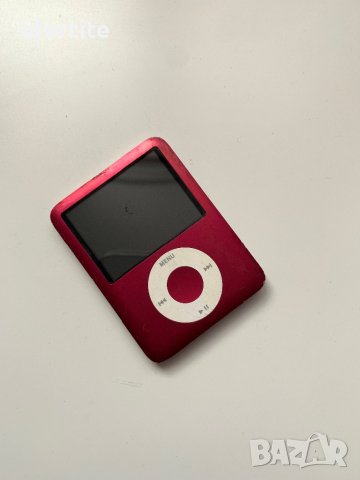 ✅ iPod 🔝 Nano 3 Gen 8 GB RED, снимка 1 - iPod - 40552530