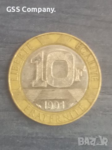 10 франка (1991) Франция , снимка 1