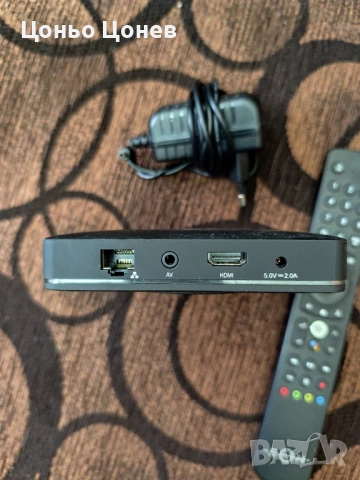 Tv box EON STB KNSTB02 4K Android TV, снимка 5 - Плейъри, домашно кино, прожектори - 51754669