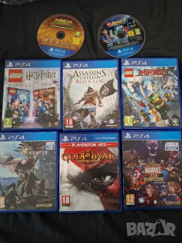 6 броя игри Playstation 4