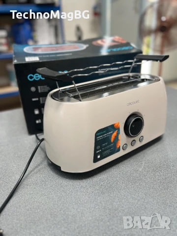 Тостер Cecotec ClassicToast 15000 Extra , Бежов, снимка 5 - Тостери - 51198939