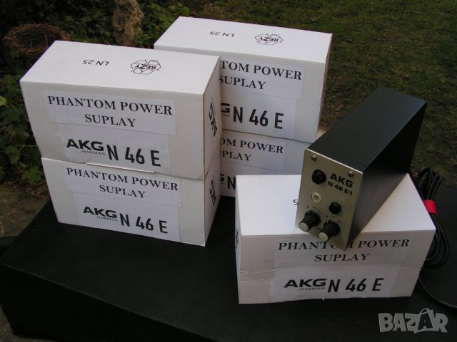 Винтидж AKG N46E1 (1960 - 1970) 2 канално фантомно захранване, снимка 2 - Микрофони - 44050611
