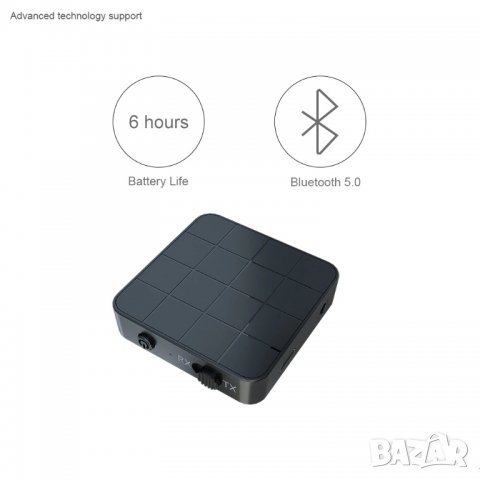 Блутут аудио предавател/приемник V5.0, снимка 7 - Bluetooth слушалки - 27367052