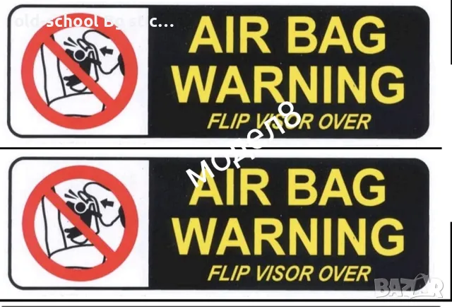 AIRBAG STICKERS, снимка 10 - Аксесоари и консумативи - 49655338