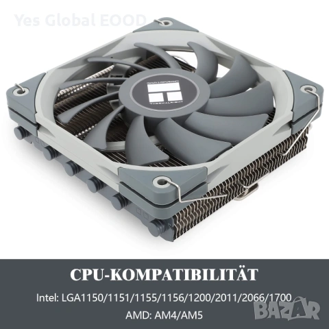 Thermalright AXP120-X67 Low Profile CPU охладител 120 мм, снимка 5 - Други - 53255044