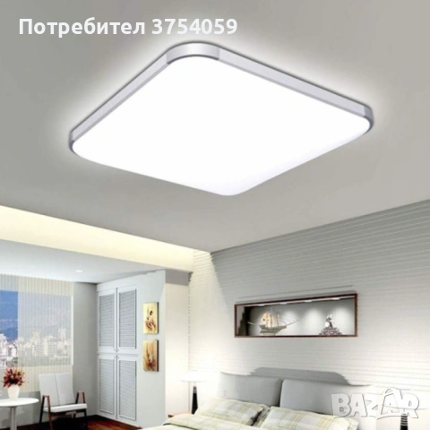 LED таванна лампа 60W – мощно осветление с модерен дизайн, снимка 3 - Лед осветление - 53184957