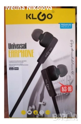 Универсални слушалки KLGO KS16 EP61