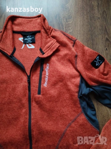 RevolutionRace Fusion Fleece Men Black Edition - страхотно мъжко яке 2ХЛ КАТО НОВО, снимка 3 - Якета - 53235838