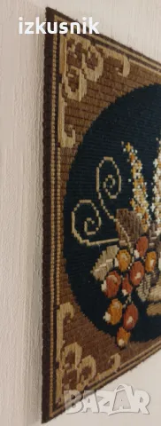 Голямо стенно пано от вълна, ръчно, снимка 8 - Декорация за дома - 47895480