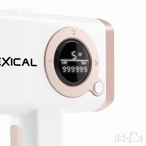 Лазерен уред за епилация Lexical LLH-5580 с охлаждаща функция и 999 999 светкавици, снимка 5 - Други - 52831255