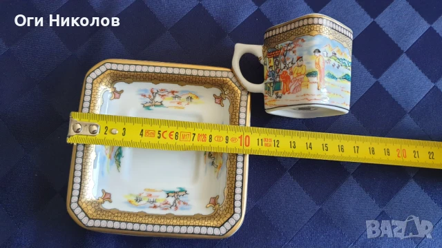 Малък порцеланов японски колекционерски сет, снимка 6 - Сервизи - 50755040