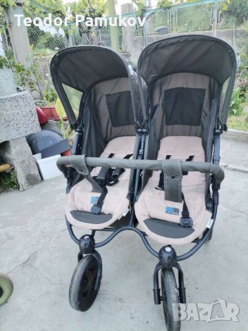детска количка за близнаци в Детски колички в с. Николово - ID32836958 —  Bazar.bg