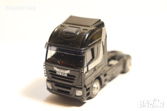 RIETZE 1:87 H0 IVECO STRALIS ВЛЕКАЧ КАМИОН ТИР МОДЕЛ, снимка 2 - Колекции - 52931744