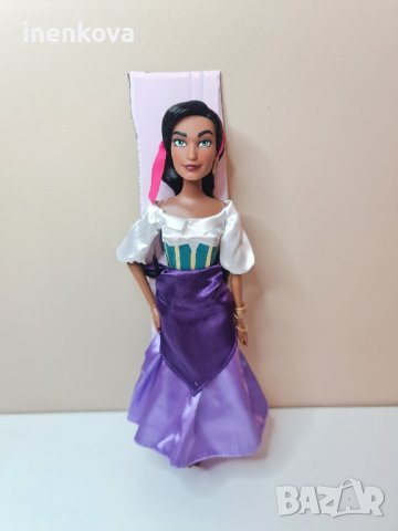 Оригинална кукла Есмералда - Парижката Света Богородица - Дисни Стор Disney store нова без кутия, снимка 9 - Кукли - 39142452