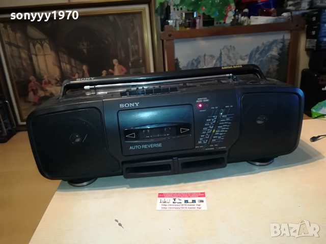 sony cfs-d30l reverse mega bass 120420920, снимка 5 - Радиокасетофони, транзистори - 36427697
