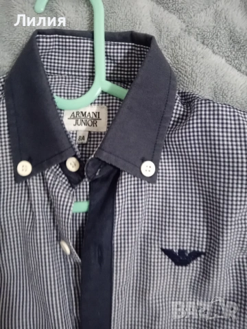 Детска риза Armani, снимка 2 - Детски ризи - 53521955