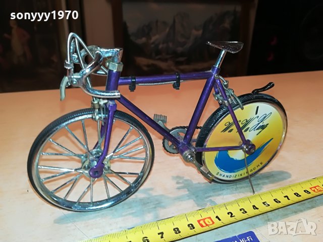 велосипед-метален/запалка 0507210912, снимка 2 - Антикварни и старинни предмети - 33423889