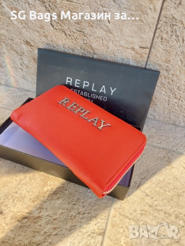 Replay дамско портмоне дамски портфейл код 230, снимка 13 - Портфейли, портмонета - 43966282