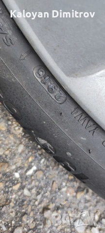 Продавам железни джанти с гуми 5х100/ 15 цола., снимка 5 - Гуми и джанти - 53218321