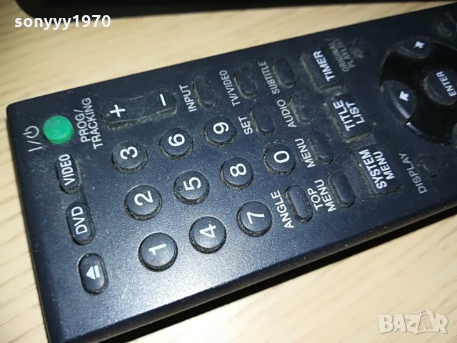 *hdd/dvd recorder sony-remote, снимка 2 - Дистанционни - 28802482