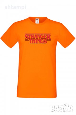 Мъжка тениска Stranger Things Logо,Филм,Сериал,, снимка 12 - Тениски - 37568267