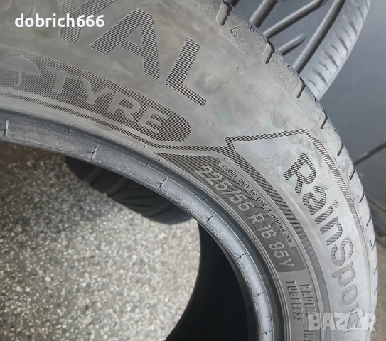 225/55/16 летни гуми Uniroyal Rain Tyre Shark Skin DOT1120, снимка 4 - Гуми и джанти - 52651643