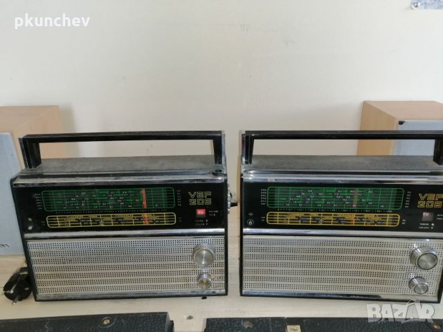 Ретро радиоапарати VEF206, VEF201, VEF12, снимка 6 - Радиокасетофони, транзистори - 26891720