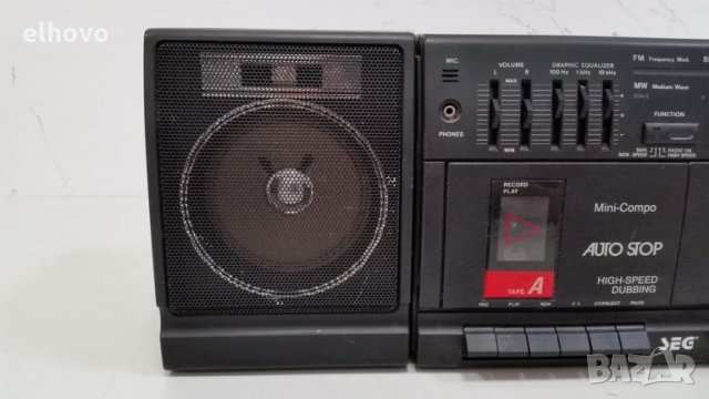 Радиокасетофон SEG MCD 420 E, снимка 4 - Радиокасетофони, транзистори - 28657845