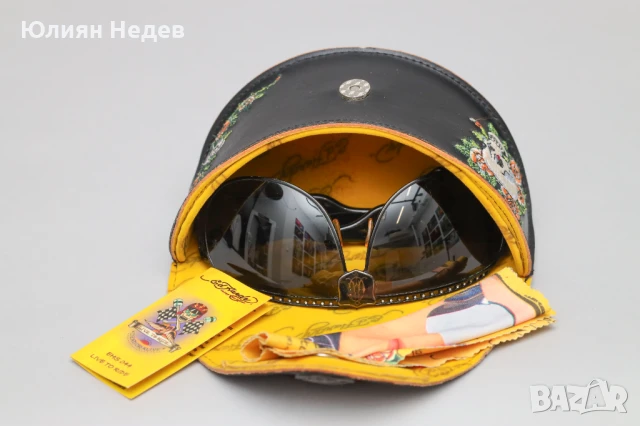 Слънчеви очила Ed Hardy с метални рамки,, снимка 3 - Слънчеви и диоптрични очила - 50587060